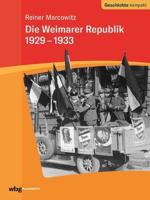 cover image of Die Weimarer Republik 1929-1933